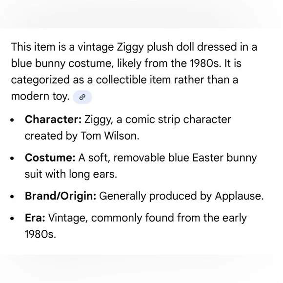 🐣 (3) 1980s Easter Bunny Ziggy’s - Picture 14 of 15